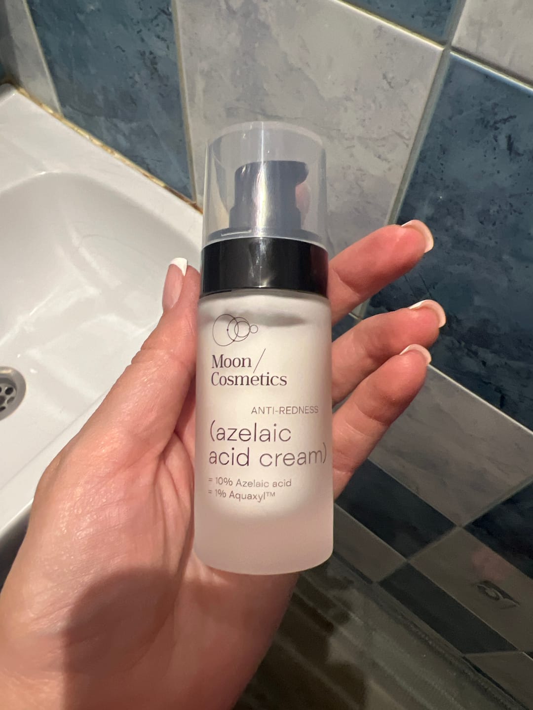 Customer photo review of Azelaino rūgšties kremas nuo raudonio FACTORY SALE