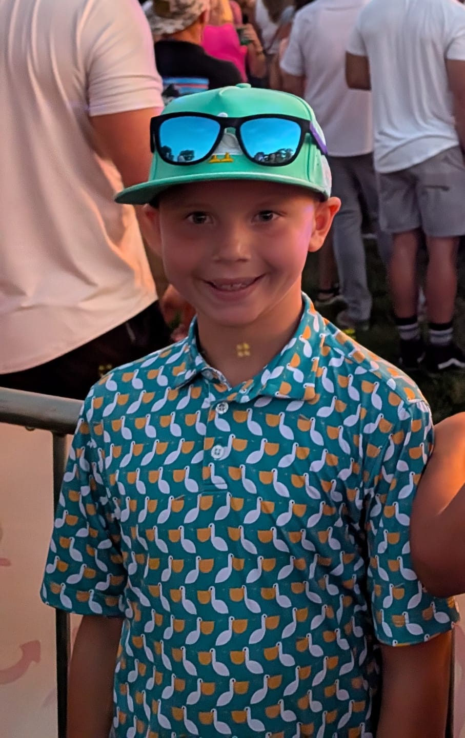 Customer photo review of Pelican Party Boy's Polo