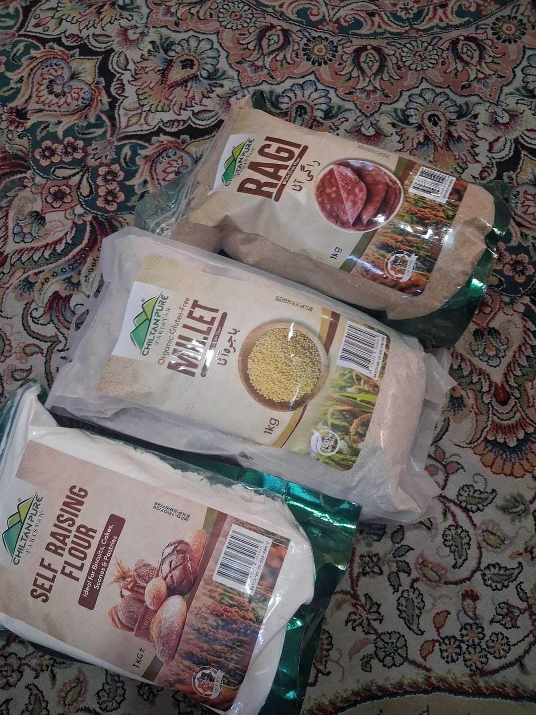 Customer photo review of Ragi Flour (راگی کا آٹا) - Finger Millet Flour / Rich in Calcium, Iron & Dietary Fiber | Gluten FREE