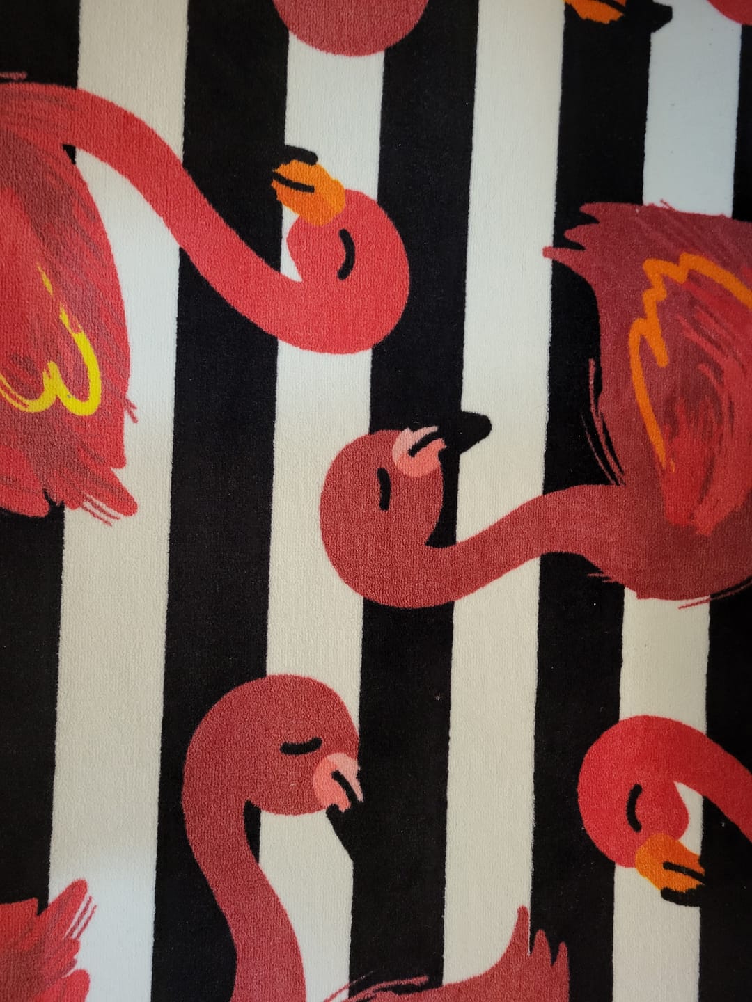 Customer photo review of FLAMINGOS ALL OVER Overrun (first quality)