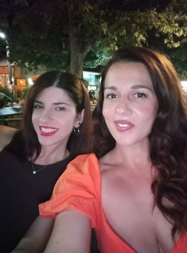 Customer photo review of Maxi Φόρεμα Κοντομάνικο Cut Out Λεπτομέρεια