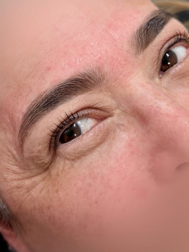 Customer photo review of Buff Lashes - Pink Lash Lift Powder 5g