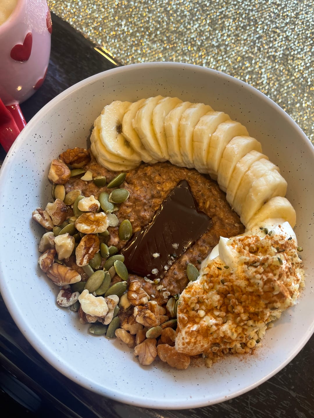 Customer photo review of Chocolate Premium Whey Protein