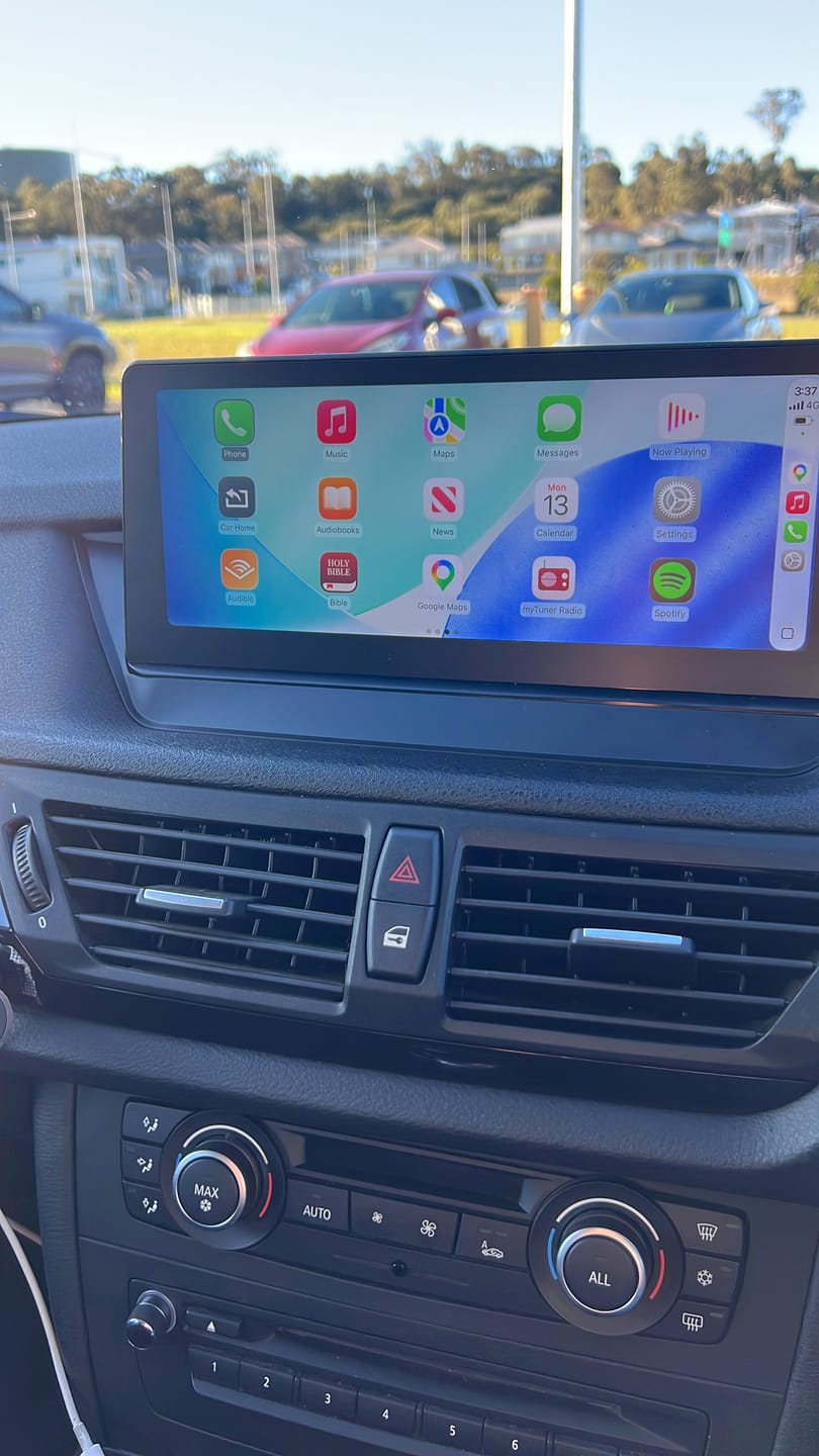 Customer photo review of BMW X1 | E84 | 10.25"/12.3" Linux CarPlay/Android Touchscreen Display | 2009 - 2015