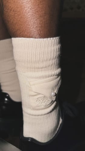 Customer photo review of CARGO SOCKS - IVORY