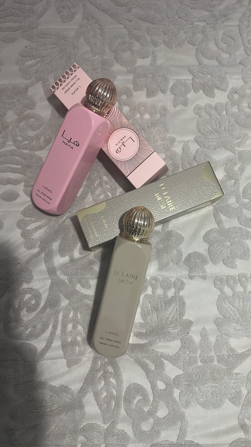 Customer photo review of ALL OVER SPRAY HAYA LATTAFA -150ML