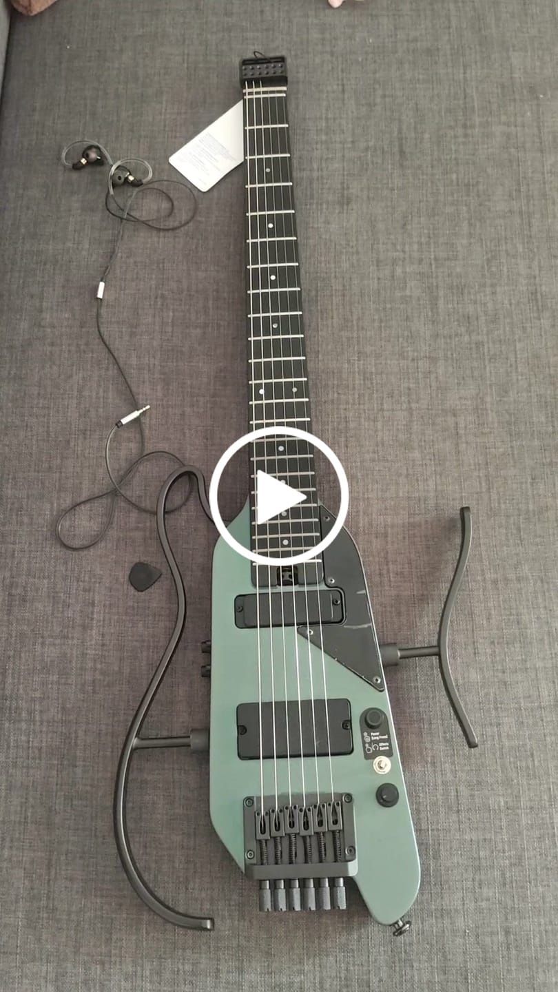 Customer video review of Donner HUSH X PRO Guitarra de viaje versátil