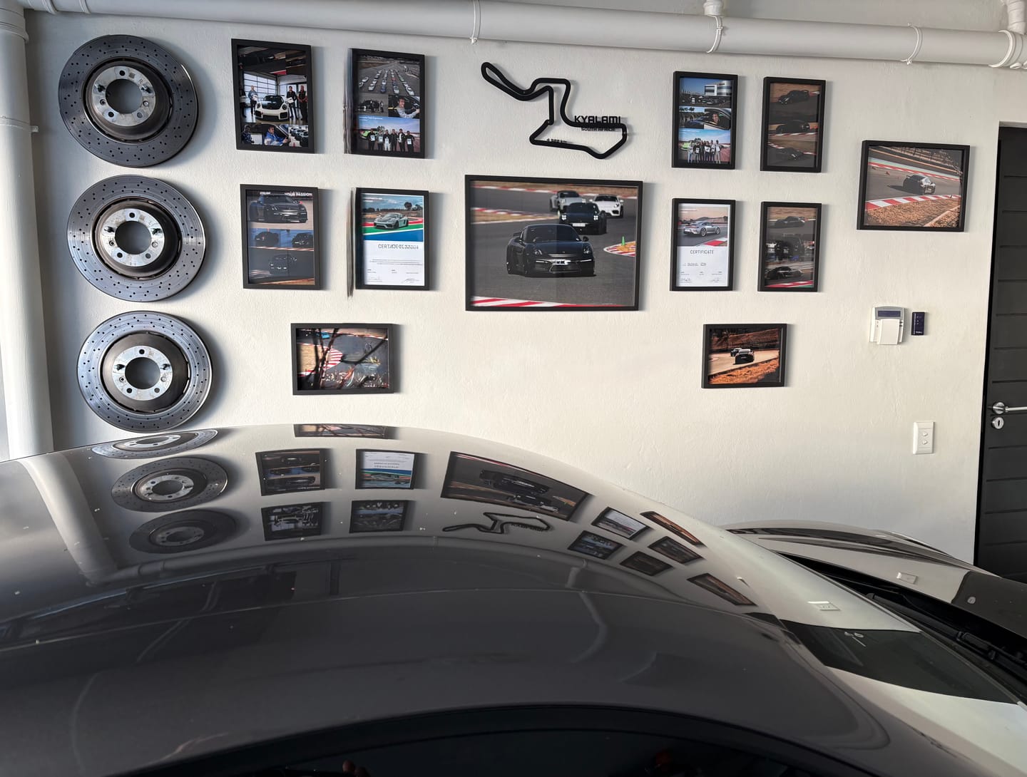 Customer photo review of KYALAMI GRAND PRIX CIRCUIT METAL WALL ART