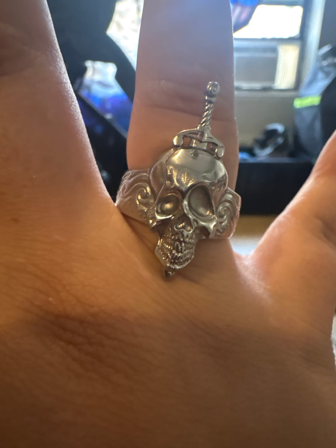 Customer photo review of HALLUCINOGENIC NIGHTMARE RING