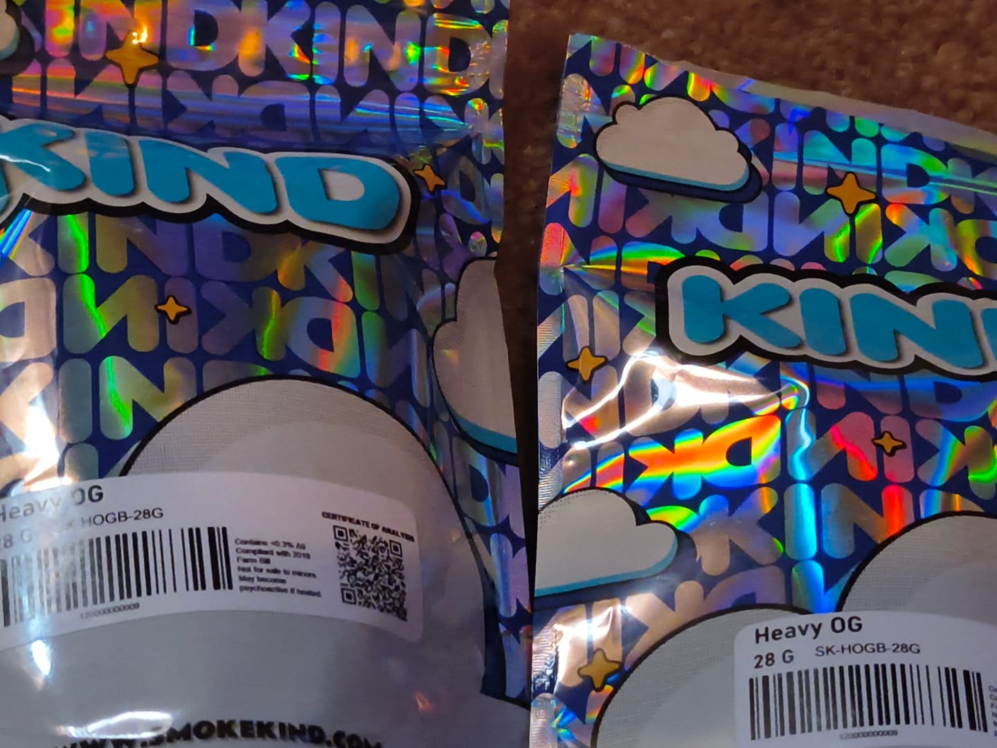 Customer photo review of Heavy OG - Minis - 28 Grams - Indica