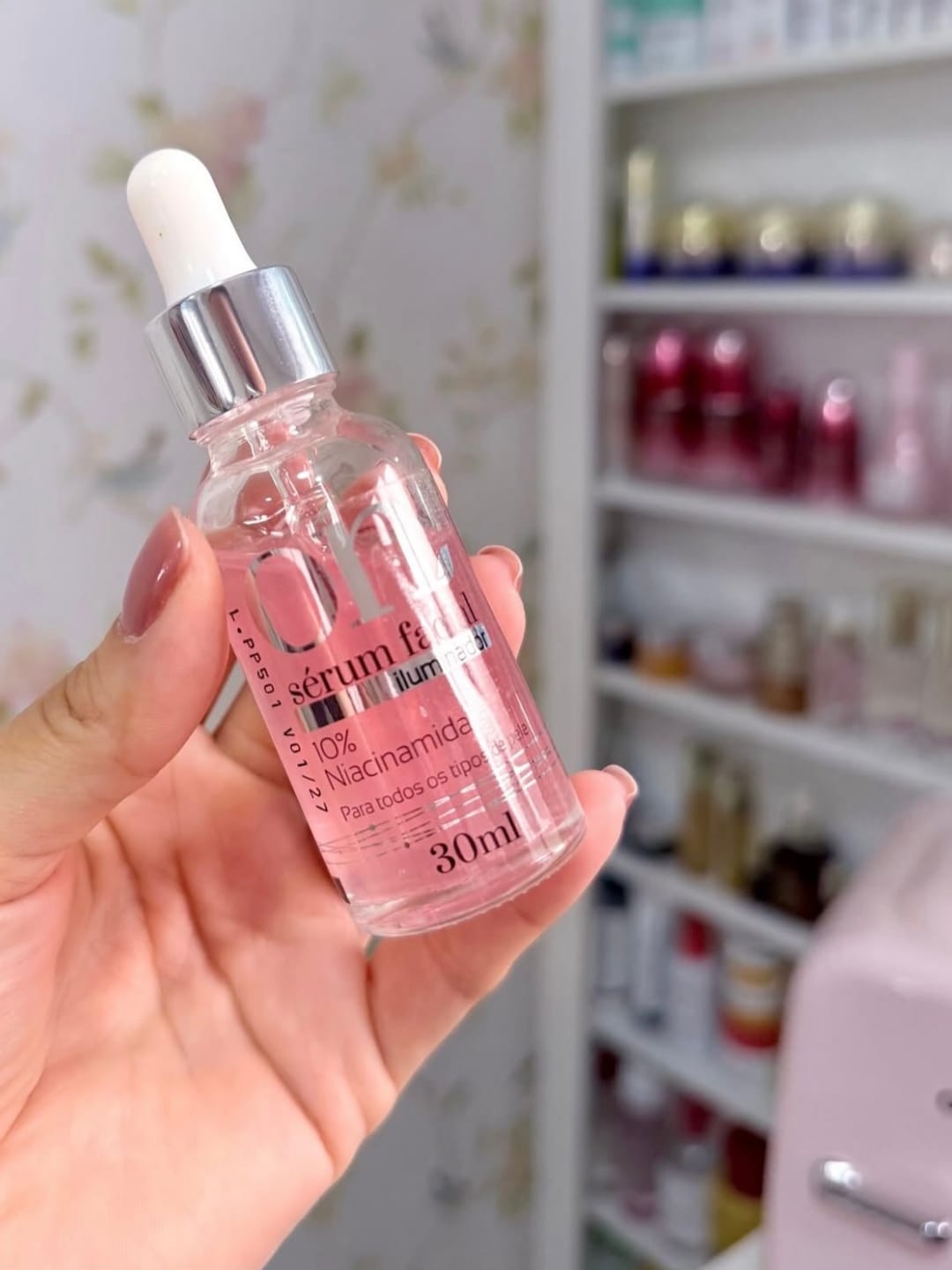 Customer photo review of Sérum Facial Niacinamida ON 30 ml