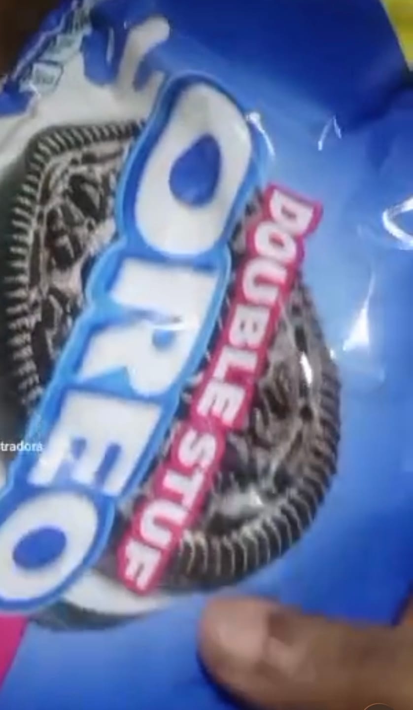 Customer photo review of Galletas OREO Double Stuf Family Size - 530gr