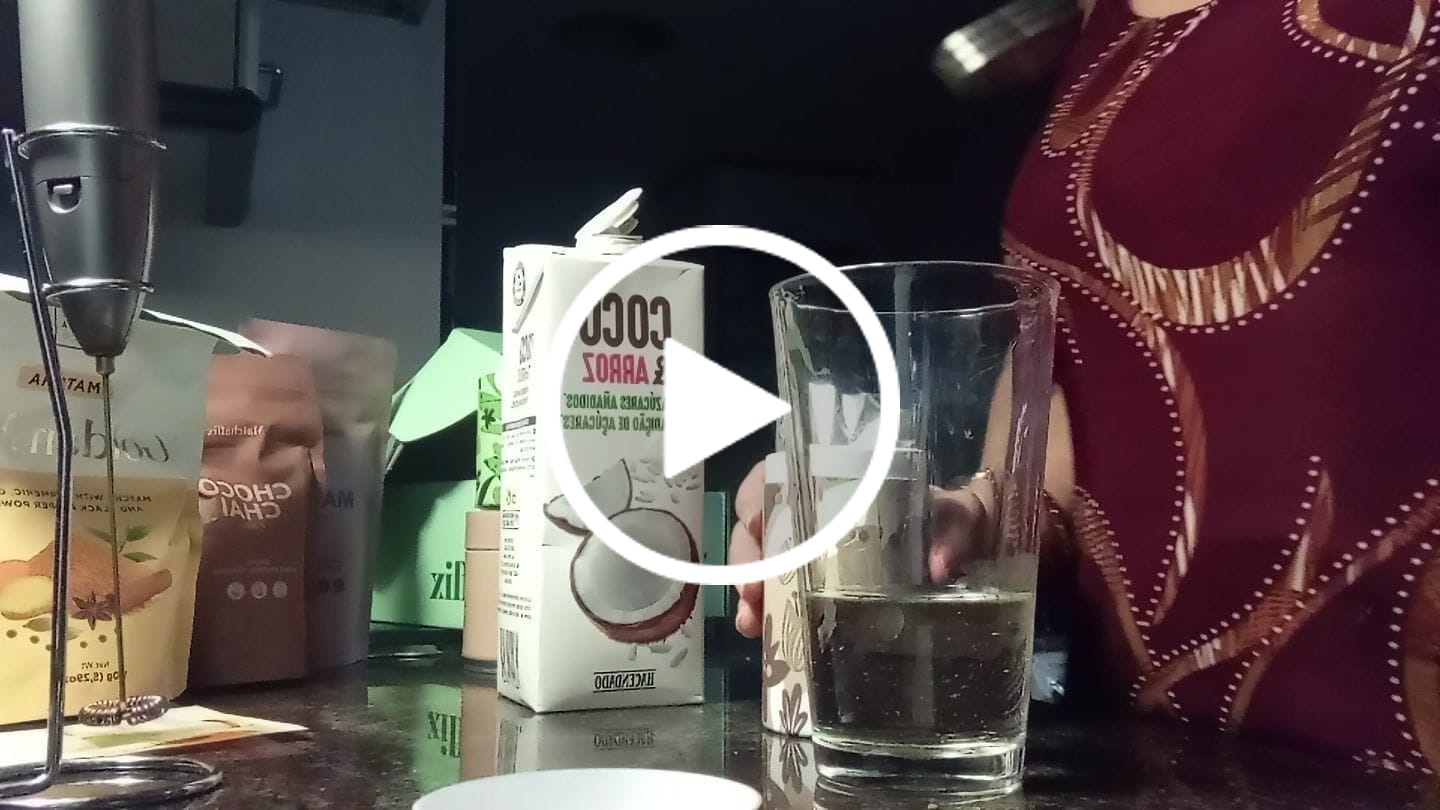 Customer video review of Hojicha Premium sabor Toffee