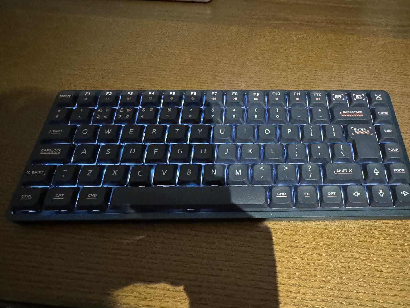 Customer photo review of IQUNIX Magi75/96 Aluminum Low Profile Mechanical Keyboard