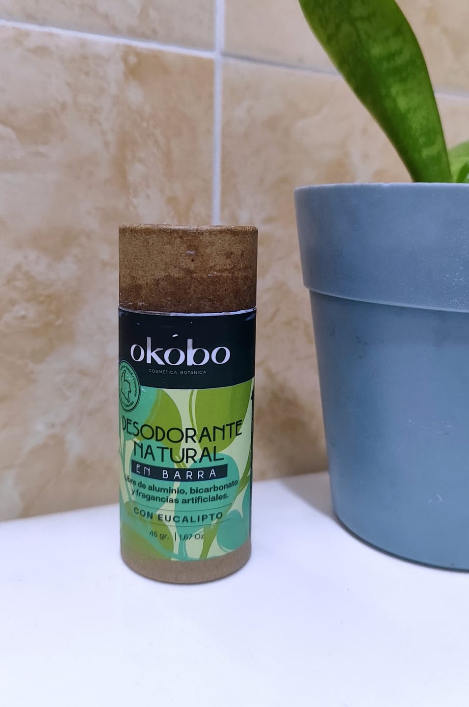 Customer photo review of Desodorante Natural