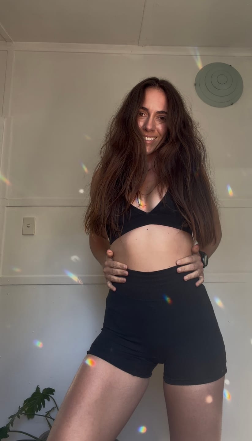 Customer photo review of Inline Hemp Bike Shorts