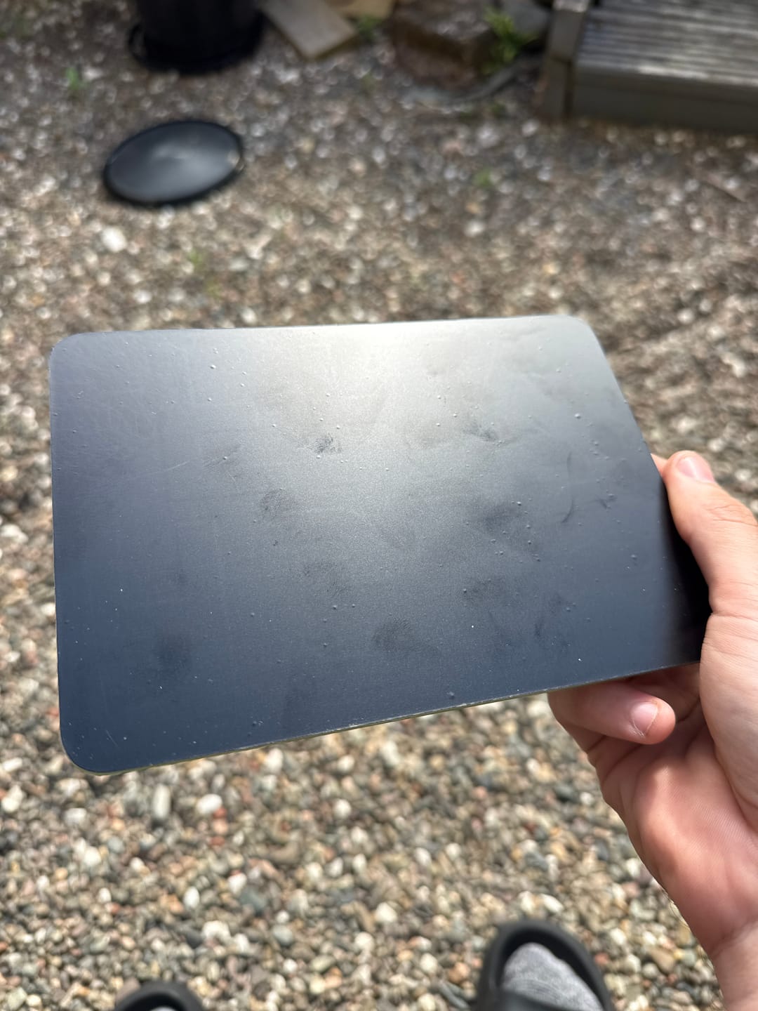 Customer photo review of 7x5" Show Plate