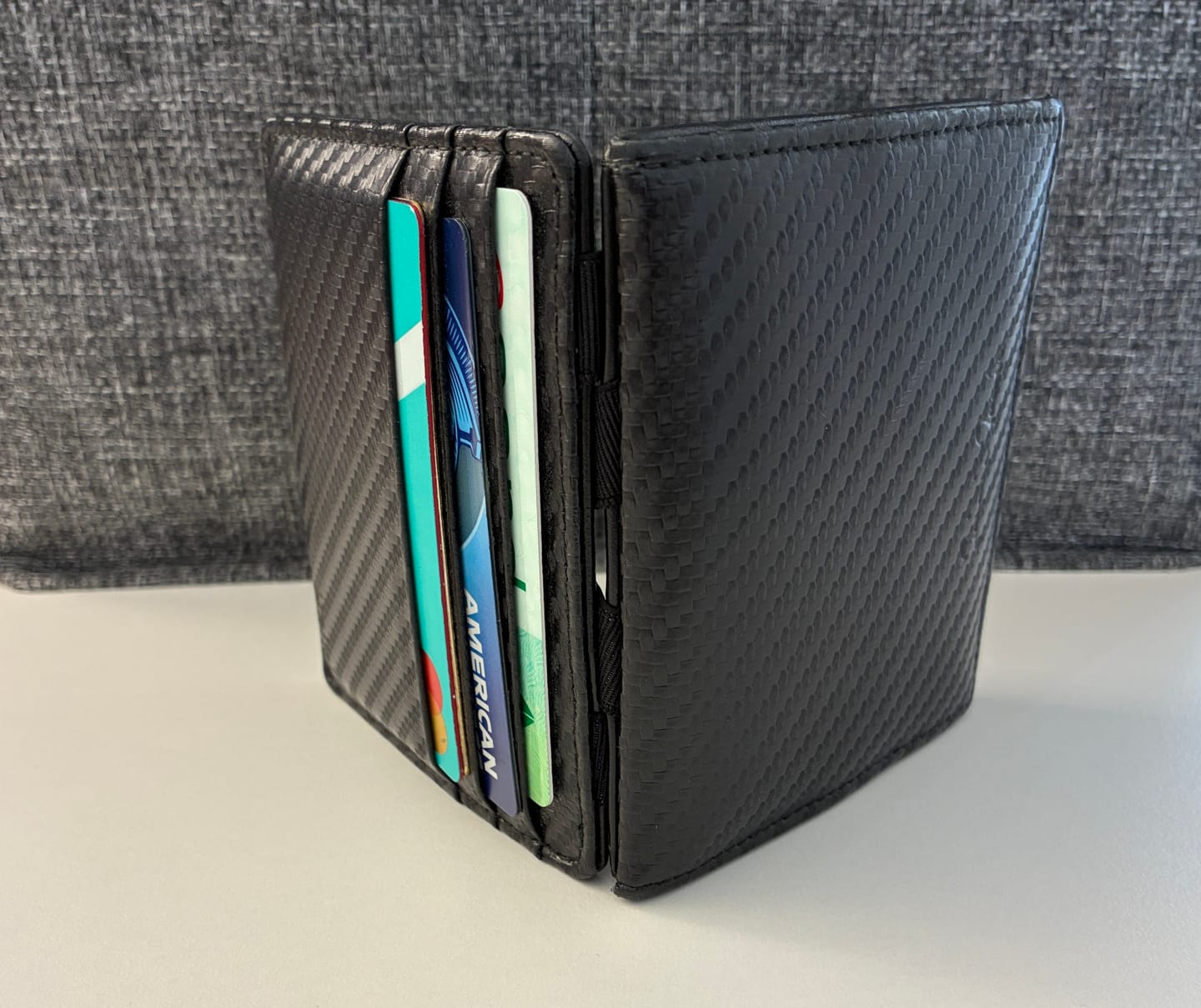 Customer photo review of Flap Boy - Magic Wallet with Coin Pocket