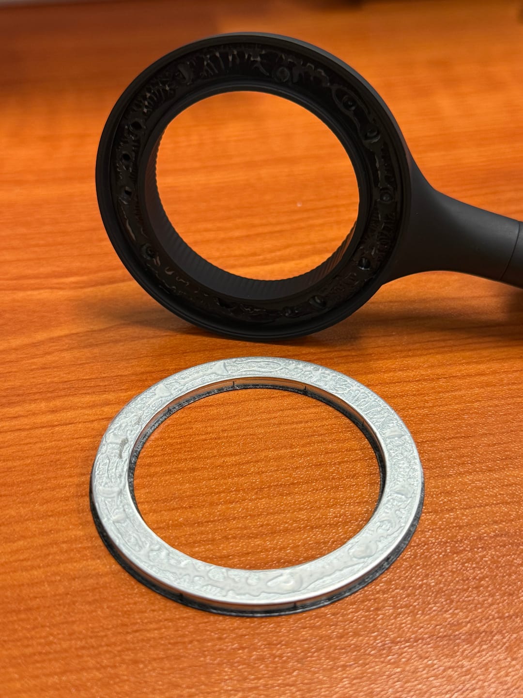 Customer photo review of Tough On MagSafe Car Mount Magnetic Phone Holder for Car Air Vent
