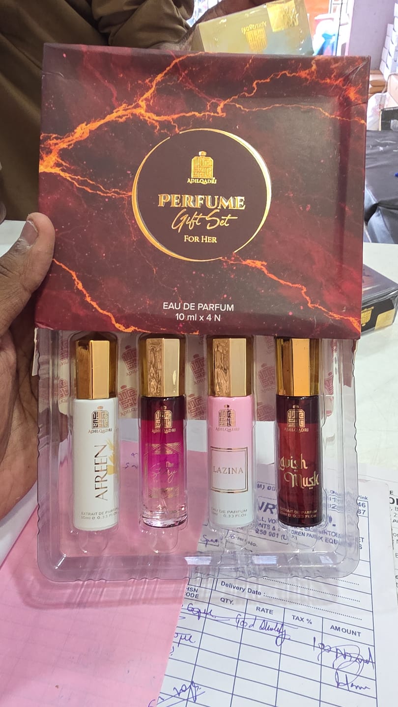 Customer photo review of Perfume Gift Set For Women 4 Pcs Set of Premium Perfume Spray
