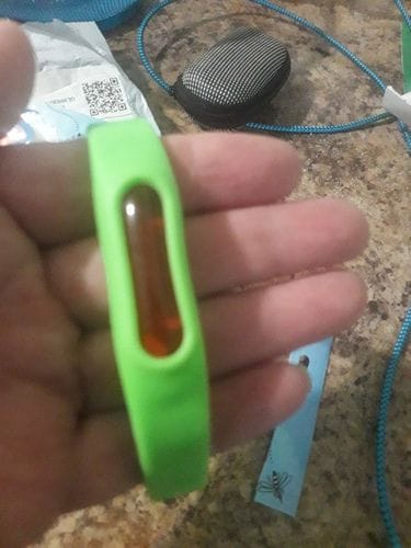 Customer photo review of Bracelet Anti-Moustique ILLOSA