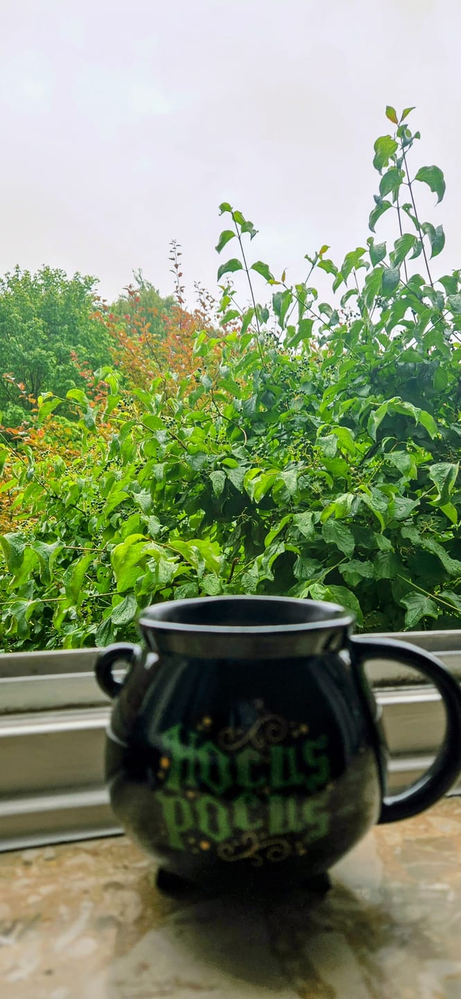Customer photo review of Hexenkessel Tasse Hocus Pokus – Keramikbecher in Kessel Form