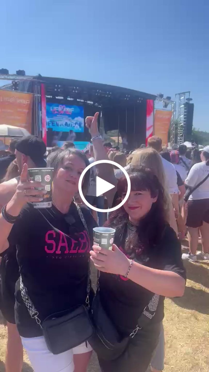 Customer video review of Lifestyle Damen Oversized T-Shirt Pink Edition by SAEBIS®