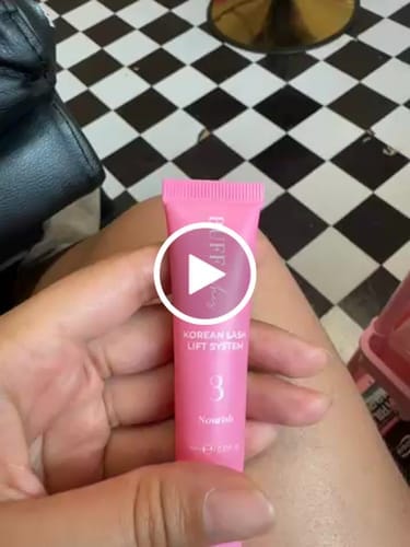 Customer photo review of Buff Lashes - Korean Lash Lift System - Step 3 - 15ml