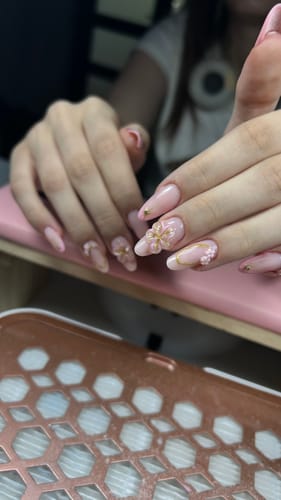 Customer photo review of Honey builder gel LIGHT NATURAL