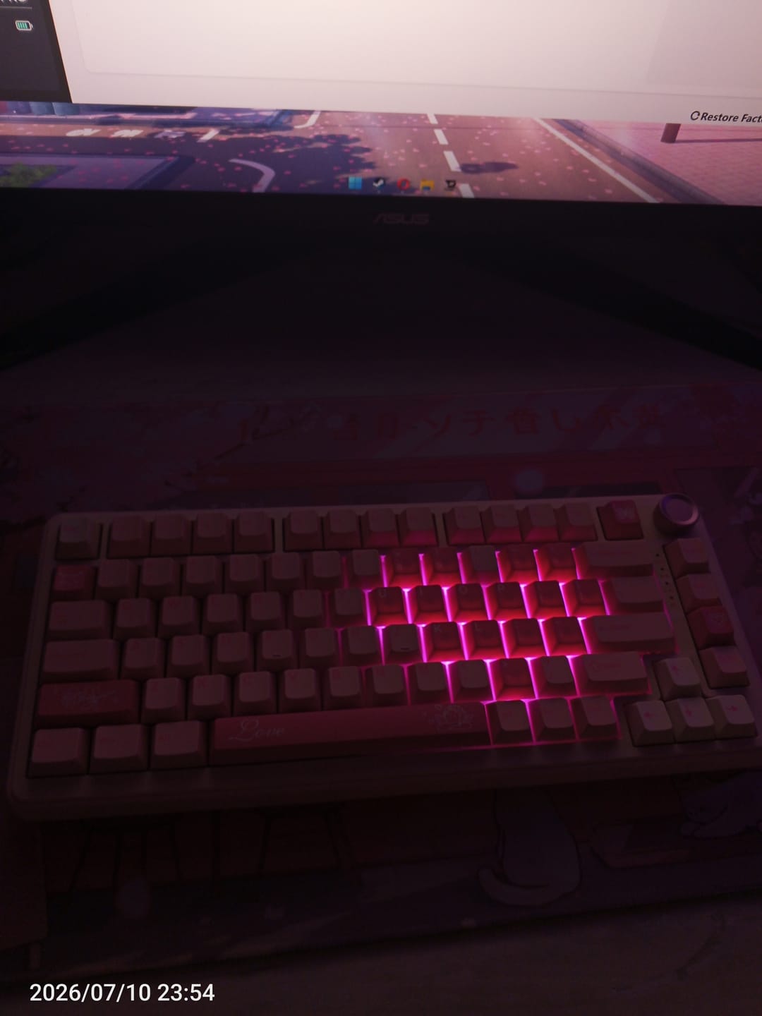 Customer photo review of YUNZII B75 Pro Mekanik Klavye