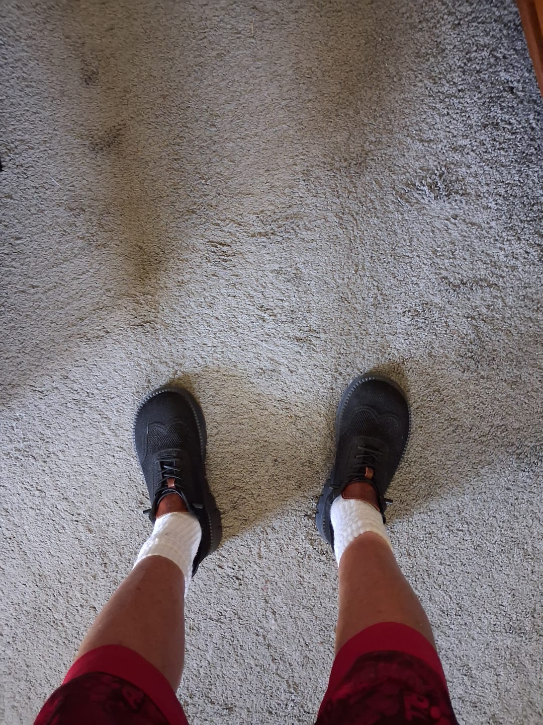 Customer photo review of Comfy Stride  - Hands Free Slip In  & Extra Wide Toe Box