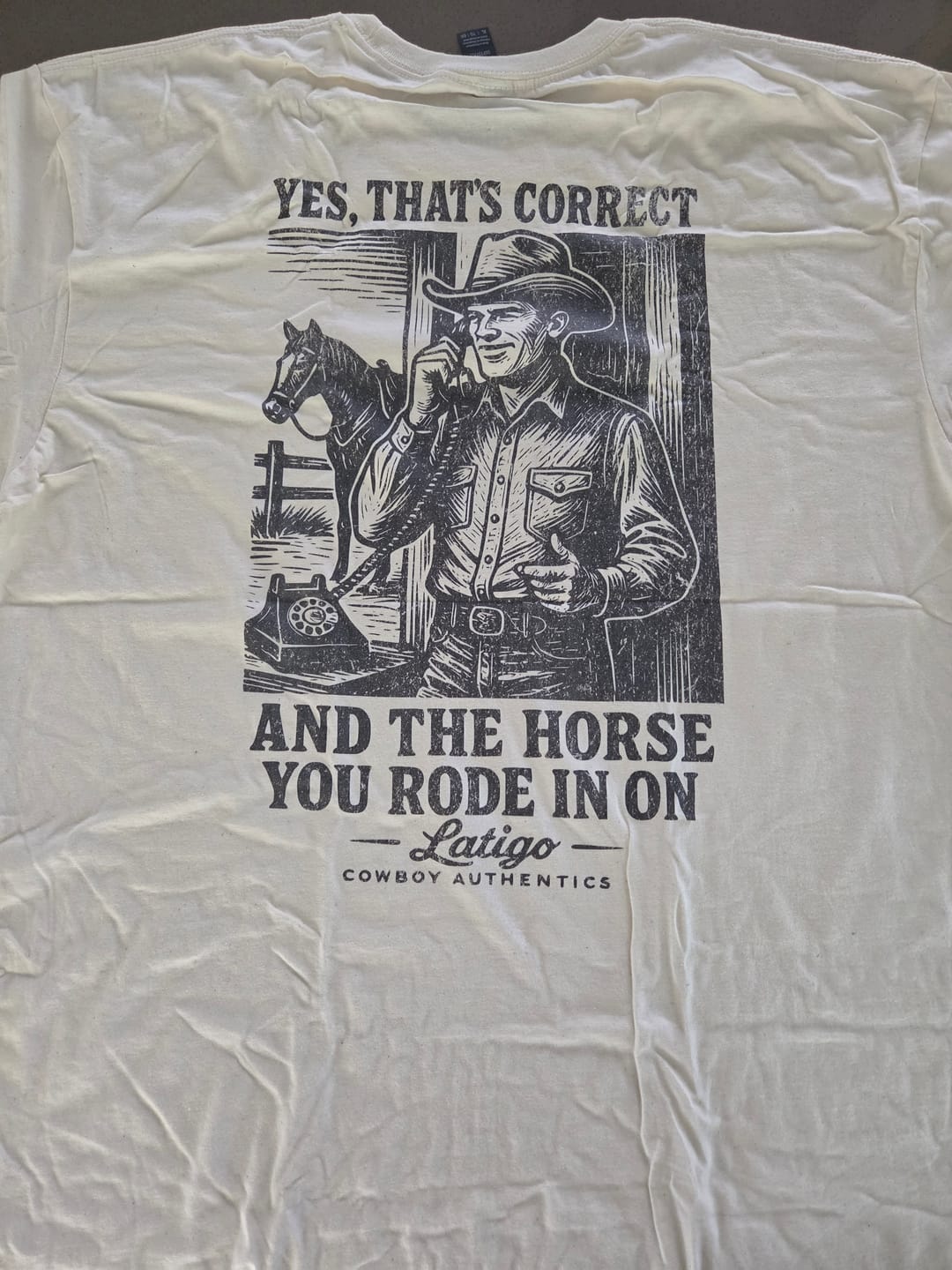 Customer photo review of Correct Tee