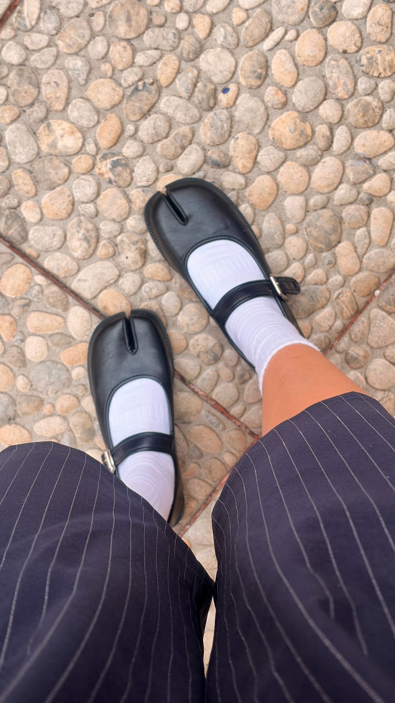 Customer photo review of Mary Jane Tabi Celia