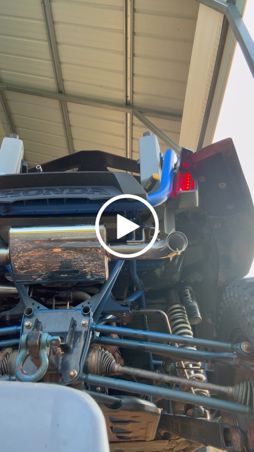 Customer video review of RPM Honda Talon 1000 Sport Muffler, Slip-On Sport Muffler