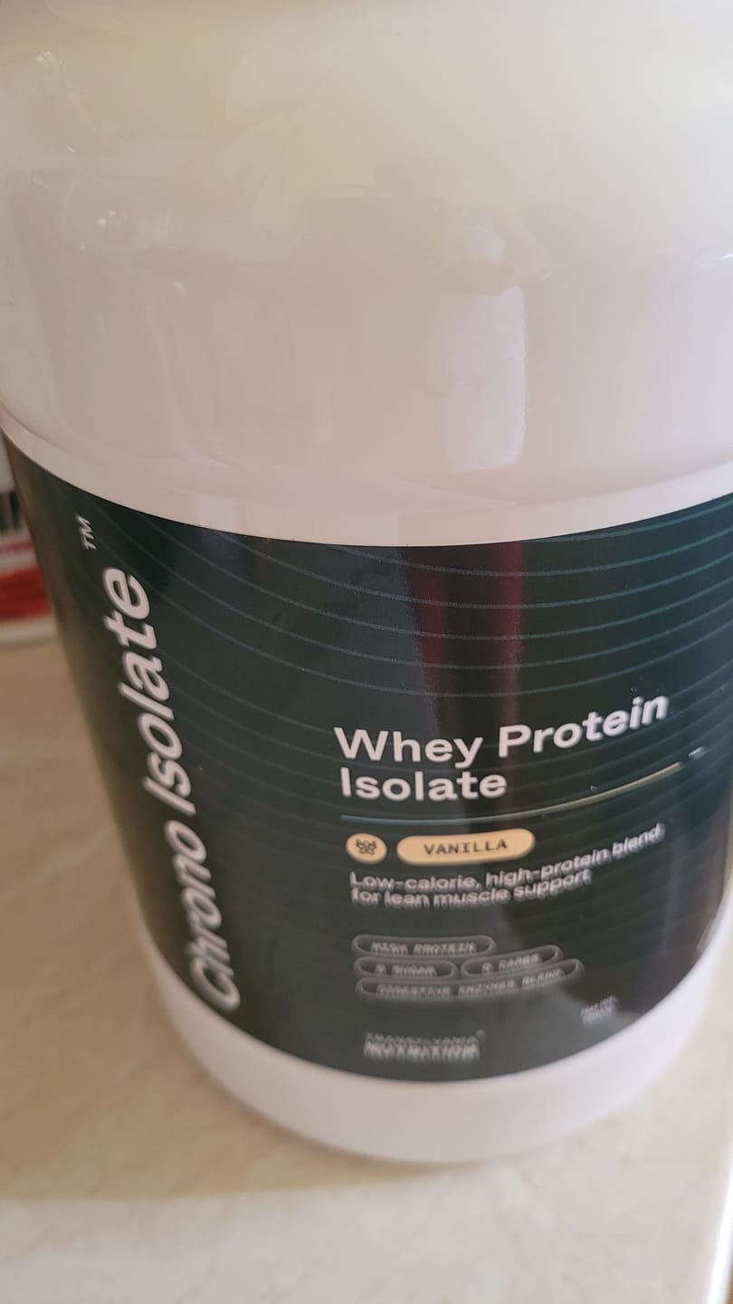 Customer photo review of Chrono Isolate Protein - Proteina izolata din zer