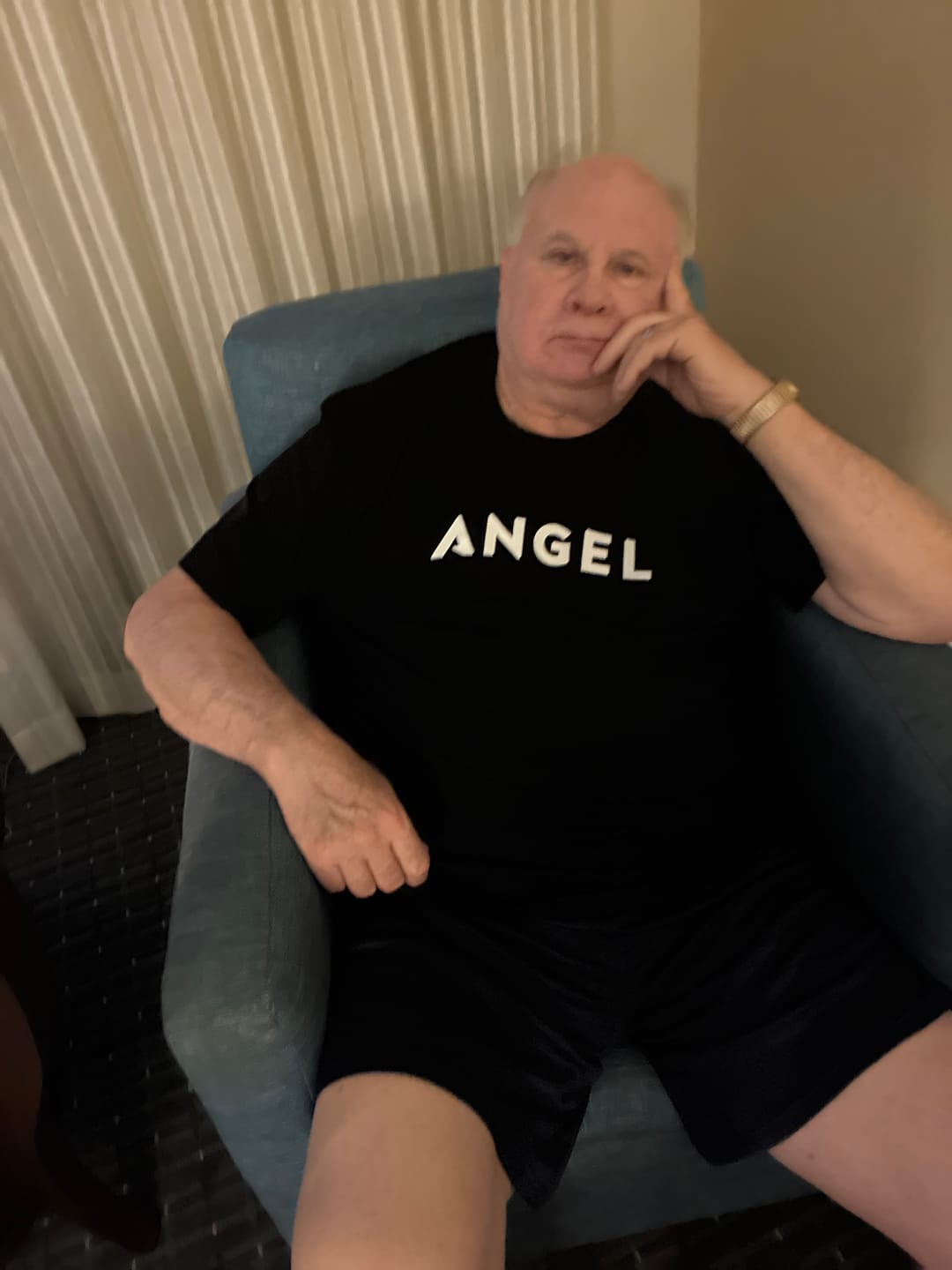 Customer photo review of Angel Logo T-Shirt