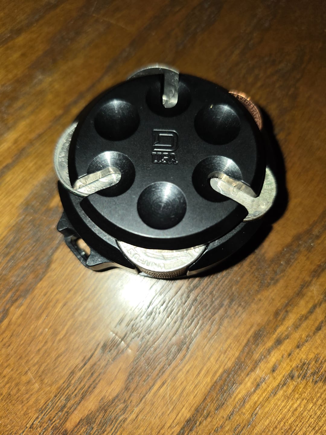 Customer photo review of Coin Capsule + Tether Bundle