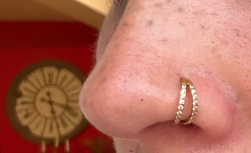 Customer photo review of Piercings Ciara
