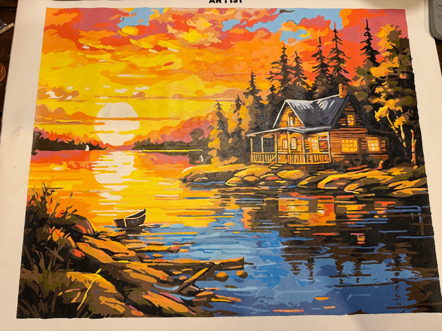 Customer photo review of Riverside Cabin