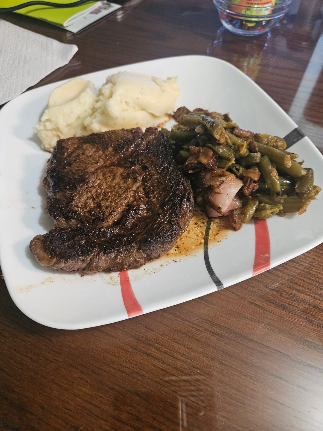 Customer photo review of USDA Prime Family Steak Pack