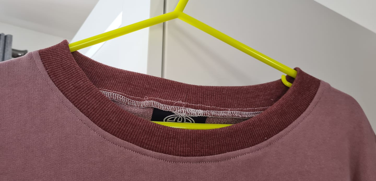 Customer photo review of Ribbed Tubular Cuffing Fabric