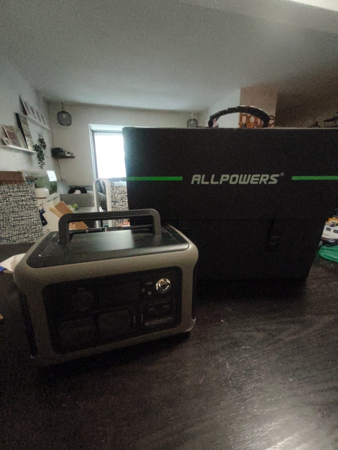 Customer photo review of ALLPOWERS 600W Solar Generator (R600 + SP029 140W Solar Panel)