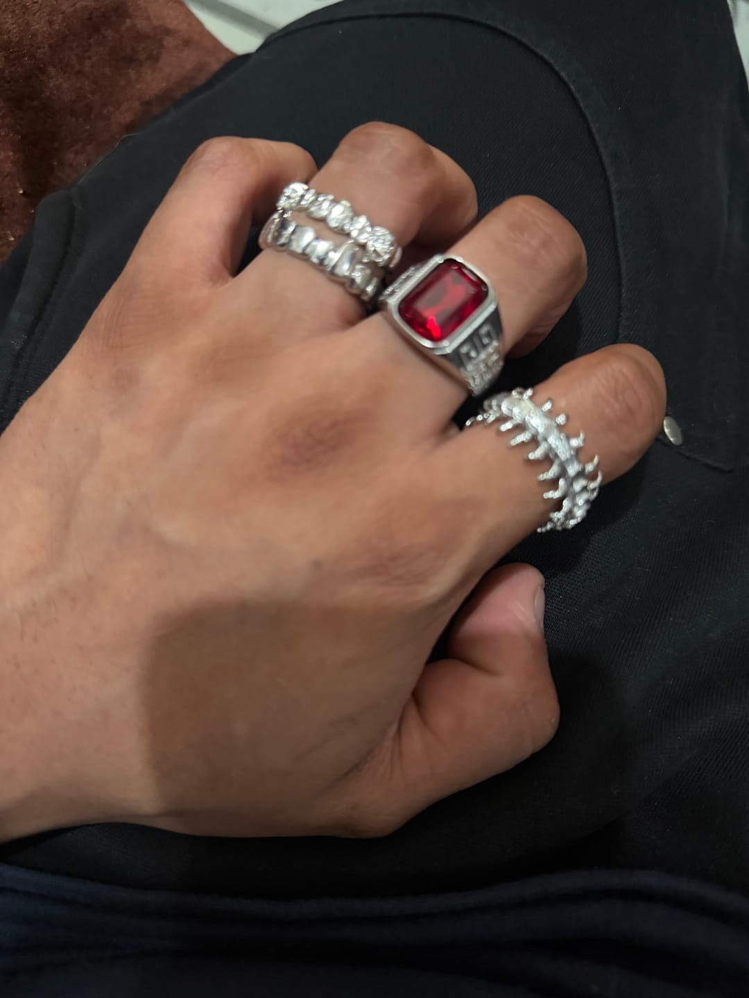 Customer photo review of CENTIPEDE RING