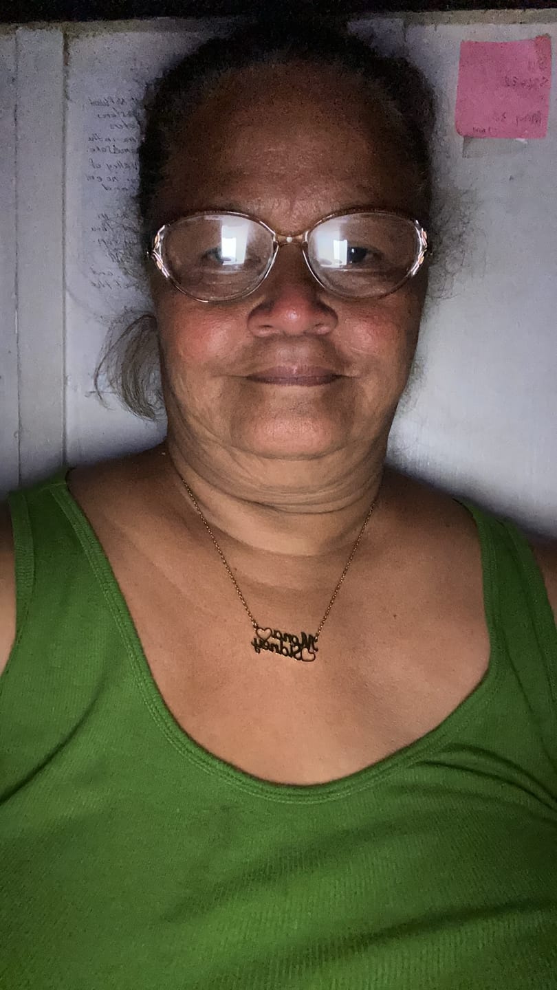 Customer photo review of Double Name Necklace