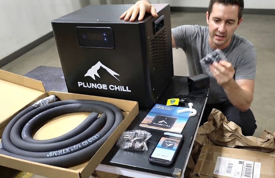 Customer photo review of COLD PLUNGE CHILLER