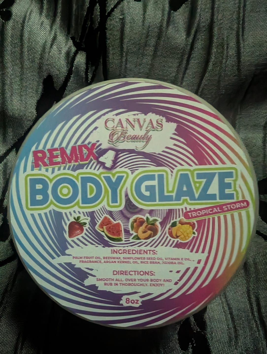 Customer photo review of (NEW) BODY GLAZE: REMIX 4 TROPICAL STORM