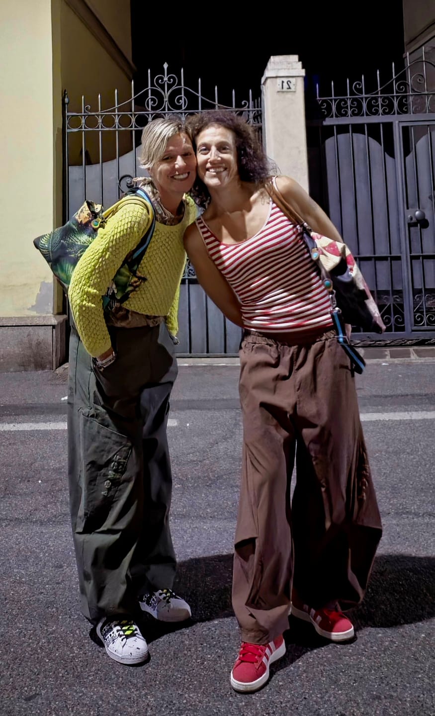 Customer photo review of Pantalone Cargo Balloon Summer Verde Militare