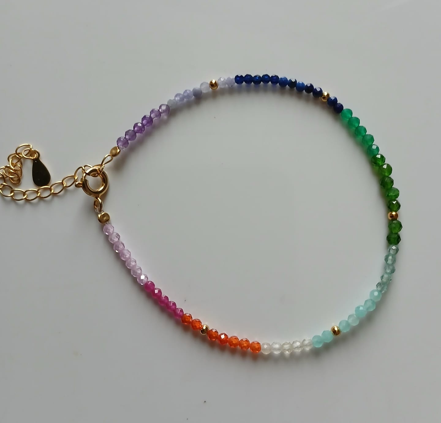 Customer photo review of Bracelet 7 chakras