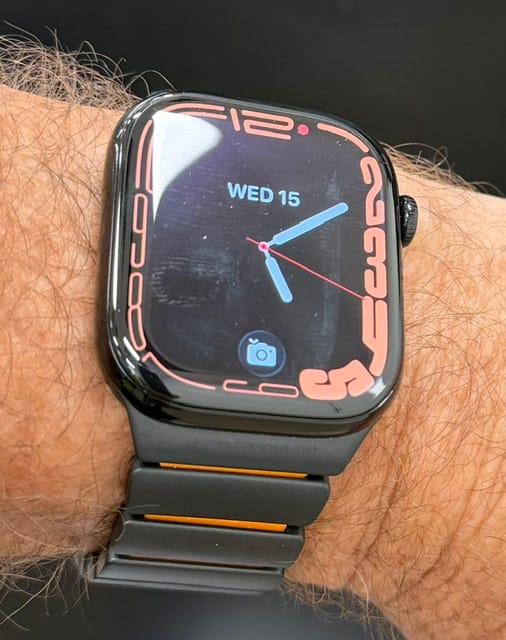 Customer photo review of WatchBand Titanium Sport