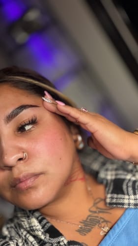 Customer photo review of Cysteamine Brow & Lash Lamination Kit - Step 3 - 15ml